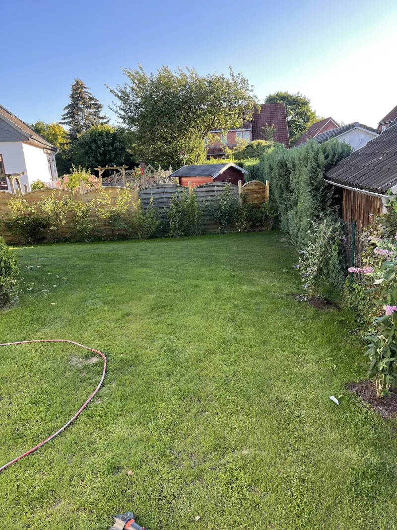 Garten angelegt im Raum Kiel