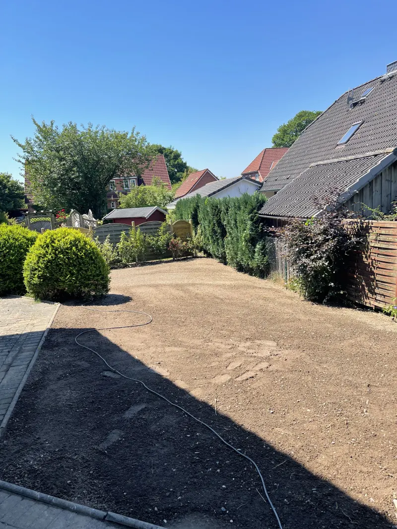 Garten angelegt im Raum Kiel